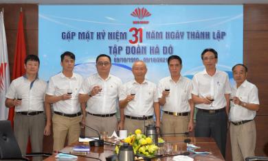 TẬP ĐOÀN HÀ ĐÔ TỔ CHỨC GẶP MẶT KỶ NIỆM 31 NĂM NGÀY THÀNH LẬP